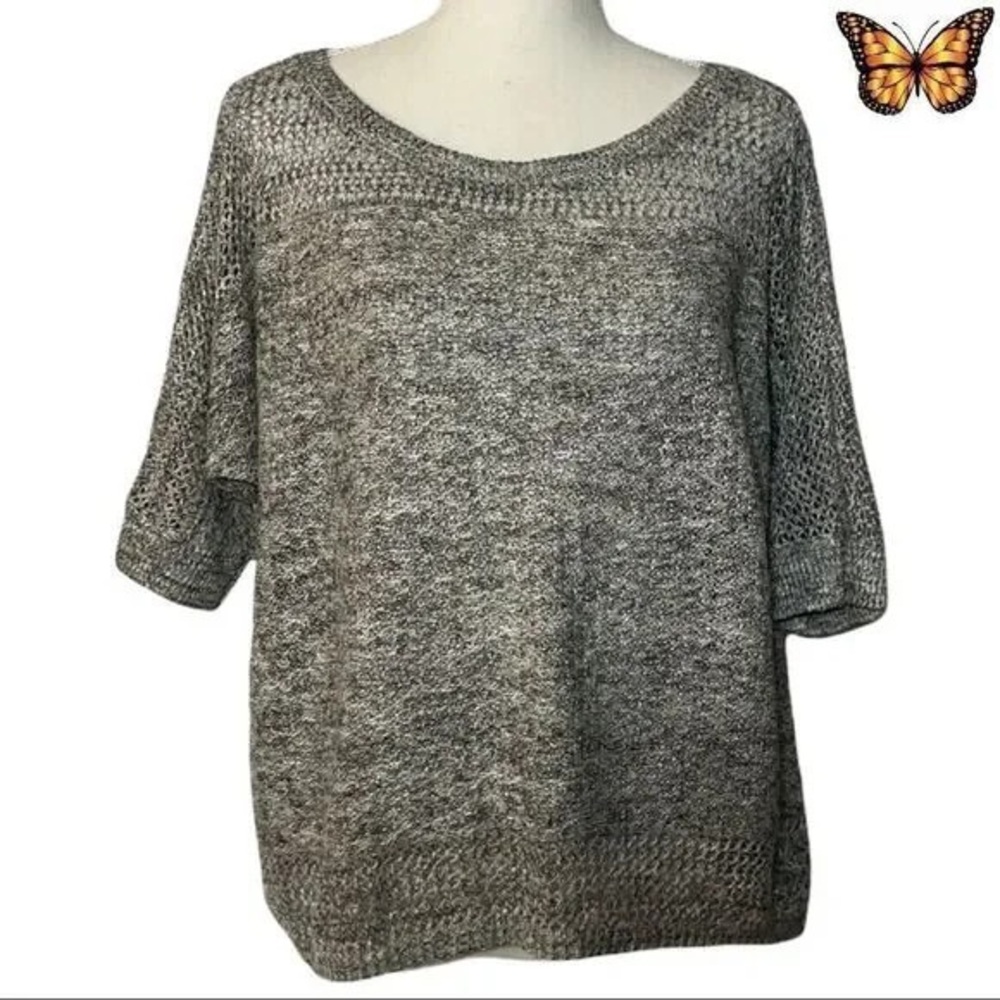 Women's Gray Knit Top